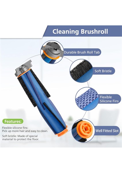 Shark Aı AV2501S AV2501AE RV2502AE RV2520AOUS AV2510AOUS AV2511AE Vakum Aksesuarları Kiti Için Yedek Parçalar (Yurt Dışından) modelleri