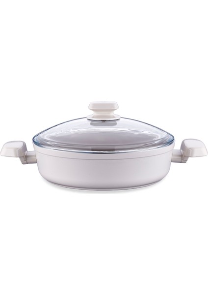 Ornella Sera Vanilya 26X7 cm Kısa Tencere A3975