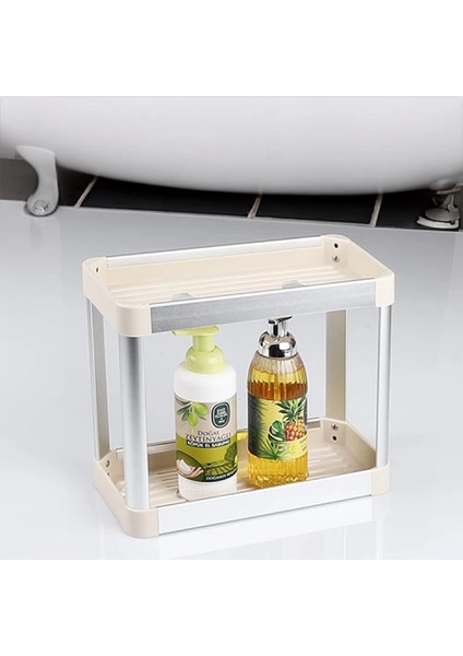 WIN17 Alüminyum Raf 2'li 32X15X27CM