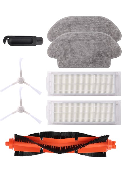 Ana Fırça Yan Fırça Hepa Filtre Paspas Bezleri Xiaomi Robot Süpürge Mop 2s Temizleyici XMSTJQR2S Yedek Parçaları (Yurt Dışından) fiyatları