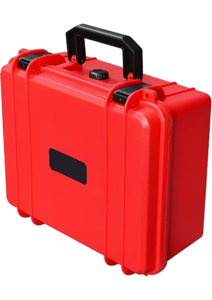 Taşınabilir Bavul Kalın Plastik Sert Kılıf Sünger Kırmızı (Yurt Dışından)