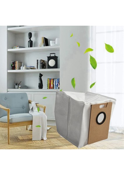 Tp-Link Tapo RV30 Max PLUS/RV20 Max Plus/lydsto R1 Edge/miwhole M9 Lite/roidmi Eve Rook Elektrikli Süpürge Parçaları Için Toz Torbası 12 Adet (Yurt Dışından) fırsatları