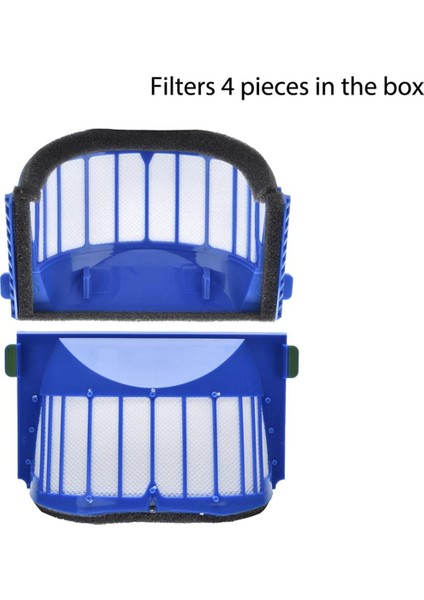 Irobot Roomba Tüm 600 Serisi 670, 671, 675, 677, 690, 692, 694, 650, 665 Ana Yan Fırça Filtresi Yedek Parçaları (Yurt Dışından) indirimleri