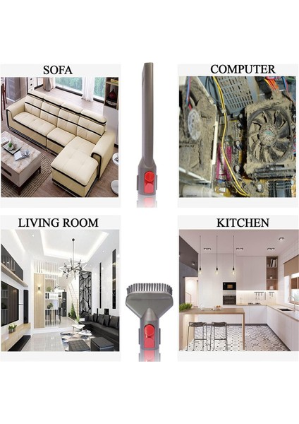 Dyson V7 V8 V10 V11 V15 Gen5 ile Uyumlu Yedek Başlıklar - Ev ve Araba Temizliği Için Elektrikli Süpürge Aksesuarları (Yurt Dışından) indirimleri