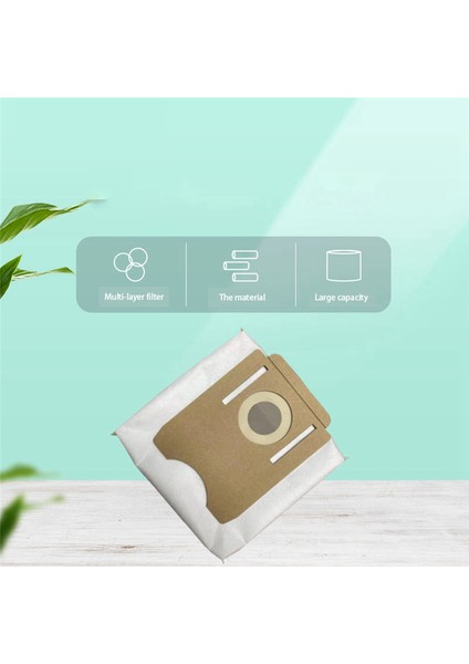 Midea S8 S8 Için 7 Adet Toz Torbası + Otomatik Toz Toplama ve Süpürme Makinesi Robot Akıllı Ev Değiştirilebilir Yedek Parçalar (Yurt Dışından) modelleri