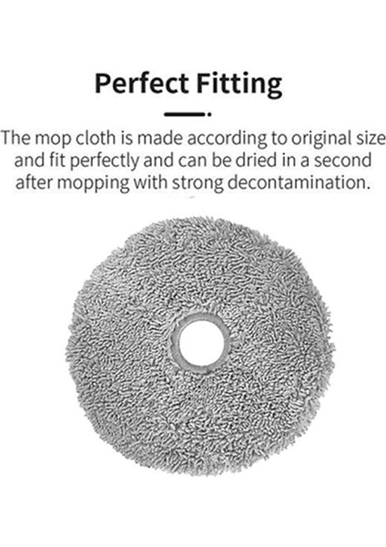 Uwant U200/U200 Pro/edison 2 PLUS/U250 Elektrikli Süpürge Fırçası Hepa Filtre Paspas Bezi Toz Torbası Yedek Parçaları Için 9 Adet (Yurt Dışından) modelleri