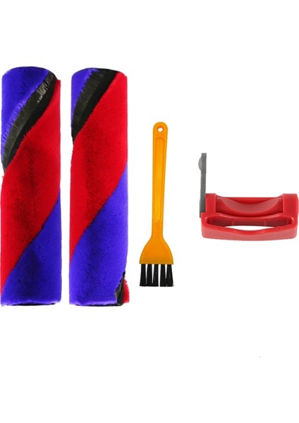 Dyson SV19 OMNI-GLIDE/SV21 Mıcro Elektrikli Süpürge Yumuşak Kadife Çift Silindirli Fırça Için 2 Adet Ana Fırça + Anahtar Kilit Seti (Yurt Dışından) indirimleri