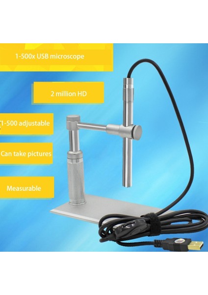 2mp USB Dijital Mikroskop 500X 8 LED Kamera Standı Mikroskopi Cmos (Yurt Dışından) modelleri