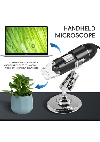 3'ü 1 Arada USB Dijital Mikrofon, Kamera, Pc Braketi ile Ayarlanabilir, 1600X (Yurt Dışından) fırsatları