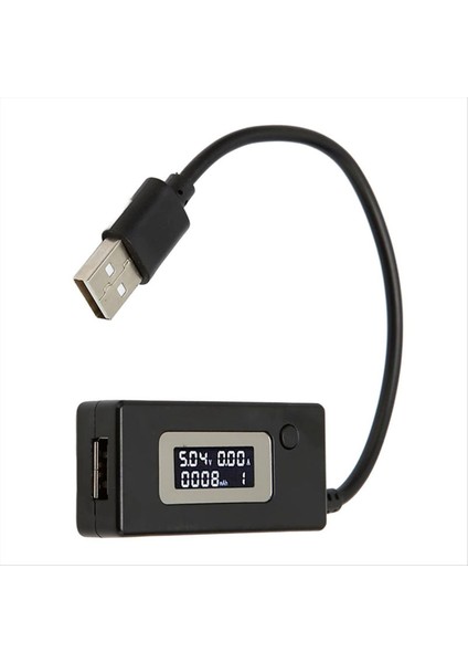 USB Voltaj/amper Güç Ölçer Test Cihazı Multimetre Dijital (Yurt Dışından)