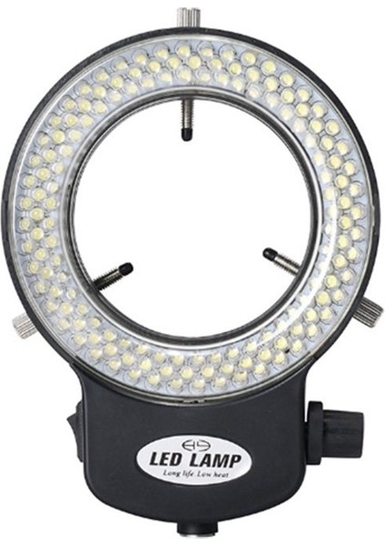 Mikroskop Işığı - Halka Işık Ayarlanabilir 144 Lamba Boncuğu LED - Ab Fişi (Yurt Dışından)