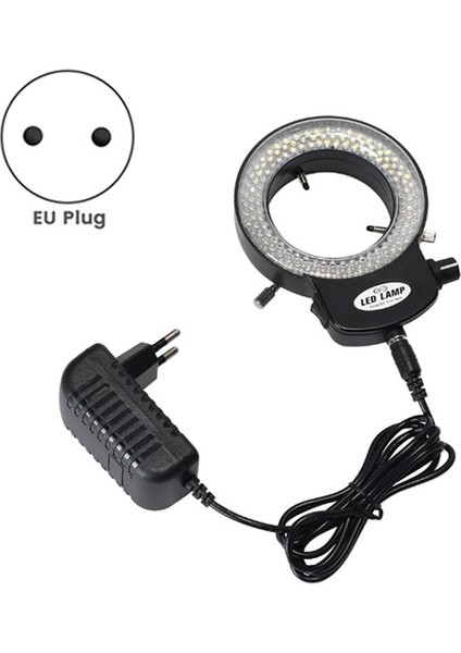 Mikroskop Işığı - Halka Işık Ayarlanabilir 144 Lamba Boncuğu LED - Ab Fişi (Yurt Dışından) fırsatları