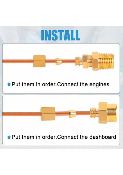 72 Inç Yağ Basınç Göstergesi Boru Takımı, Bakır Boru Seti (Yurt Dışından) fiyatları