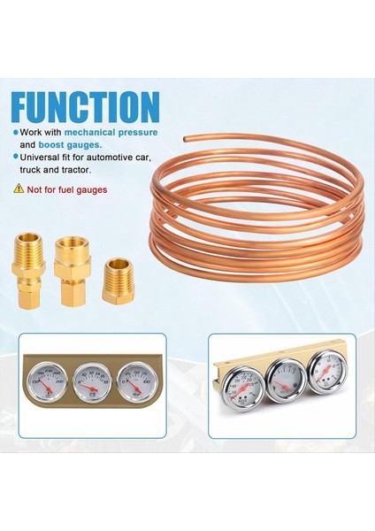 72 Inç Yağ Basınç Göstergesi Boru Takımı, Bakır Boru Seti (Yurt Dışından) modelleri