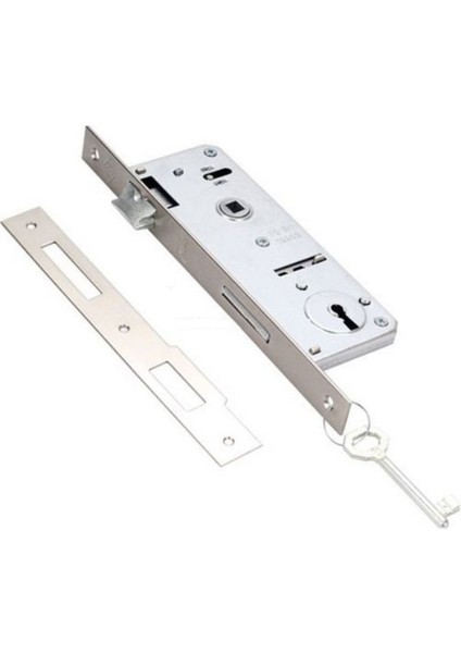 Kale Kapı Kilidi Tek Anahtarlı 151 40 mm Nikel modelleri