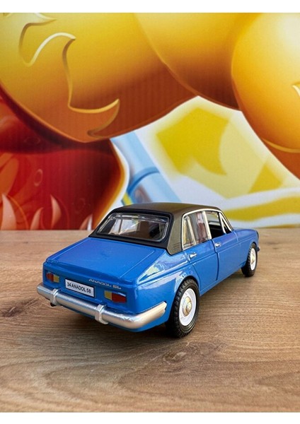 Anadol A2 Mkıı 1973 Efsane Koleksiyon Metal Araba 12CM Mavi Işıklı Havalı Korna fiyatları