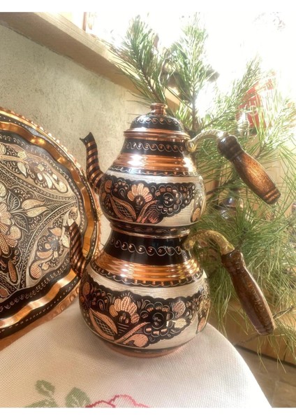 Mine Kaplamalı Bakır Çaydanlık indirimleri