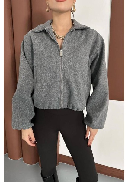 Bomber Kısa Kaşe Soft Ceket modelleri