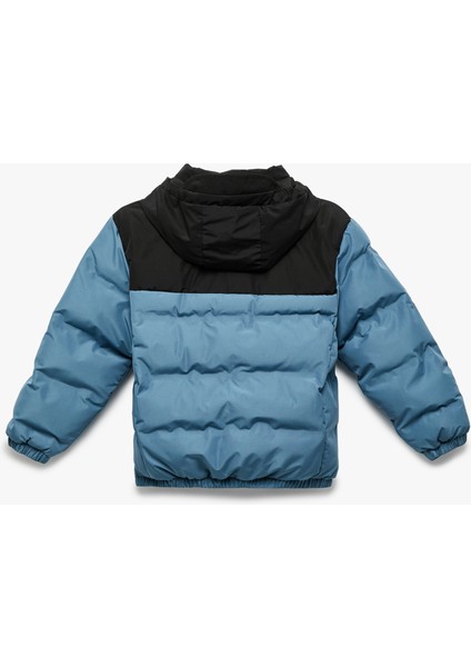 Fermuarlı Kapşonlu Şişme Mont fiyatları