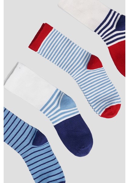 4 Çift Mevsimsel Unisex Çocuk Soket Çorap fırsatları