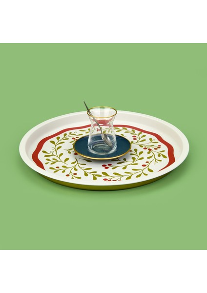 Kokina Metal Tepsi - Bej / Renkli fiyatları