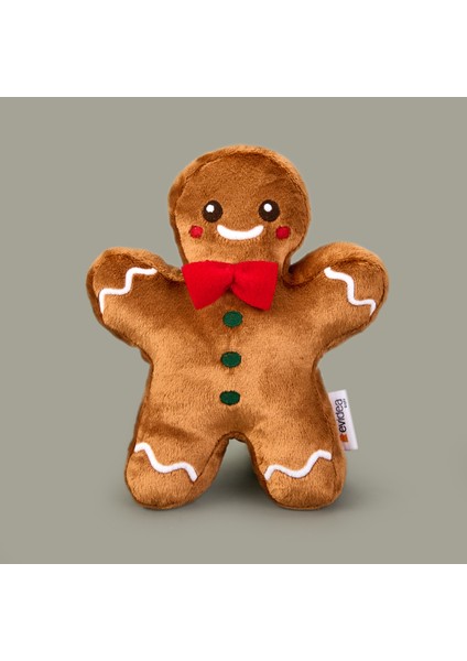 Soft Kurabiye Adam Figürlü Yastık - Kahverengi - 20 cm fiyatları