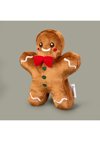 Soft Kurabiye Adam Figürlü Yastık - Kahverengi - 20 cm modelleri