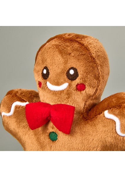 Soft Kurabiye Adam Figürlü Yastık - Kahverengi - 20 cm fırsatları