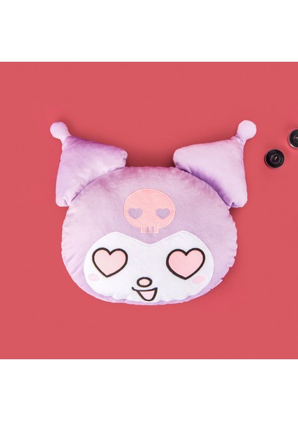Kuromi Figürlü Yastık - Mor - 37X30 cm fiyatları