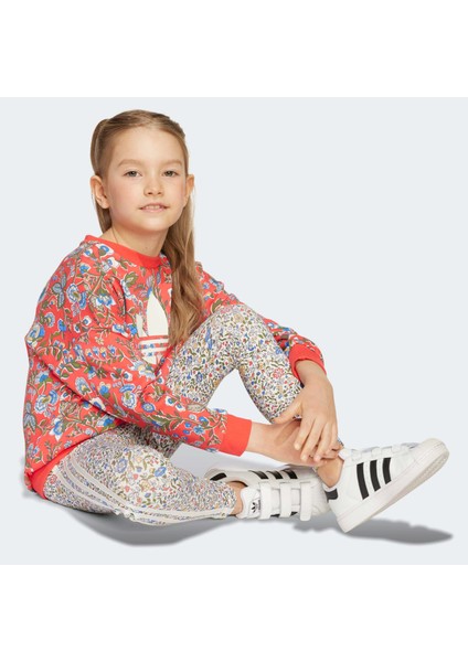 Originals x Liberty London Çocuk Tayt (JV7803) modelleri