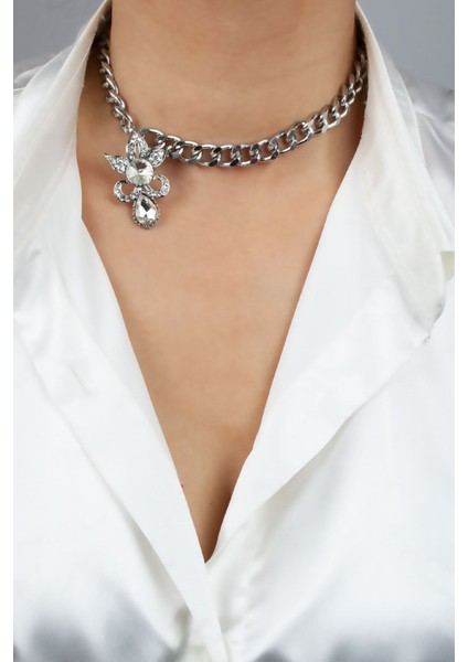 Asimetrik Şık Kolye