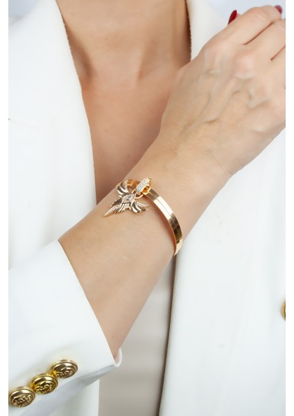 Zirkon Taşlı Chrm Detaylı Ikili Ajda Bilezik fiyatları