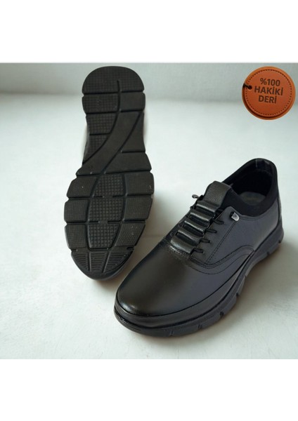 Erkek Hakiki Deri Ortapedik Ultra Rahat Kauçuk Taban Günlük Rahat Spor Ayakkabı modelleri