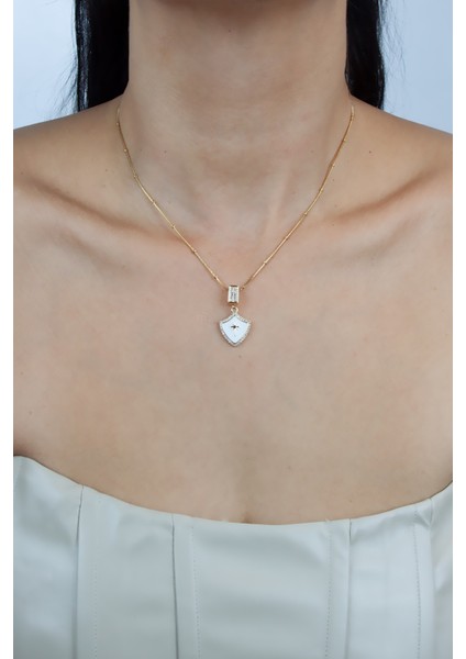 Zirkon Taşlı Kutup Yıldızı Uçlu Çelik Kolye fiyatları