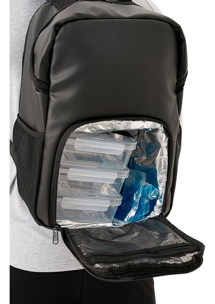 Elite Termo Sırt Çantası Seti Siyah