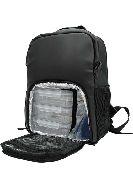 Elite Termo Sırt Çantası Seti Siyah