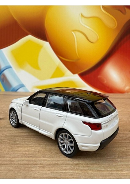 Welly Range Rover Sport Diecast Model Araba 1/36 Ölçek Çek Bırak Oyuncak Range Rover Sport Araba modelleri
