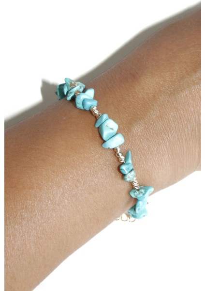 Mavi Taşlı Bileklik