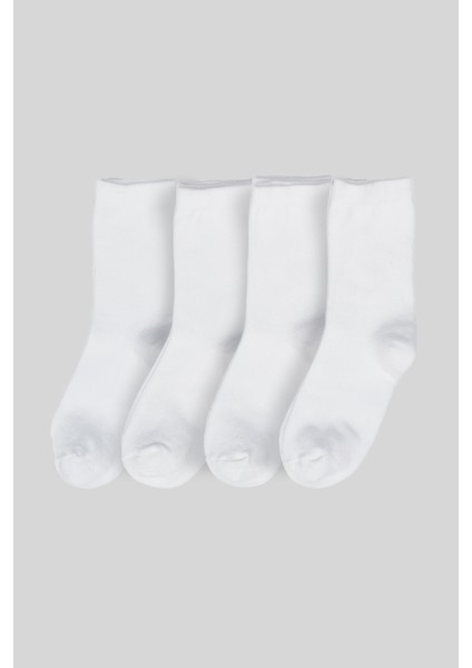 4 Çift Mevsimsel Unisex Çocuk Soket Çorap