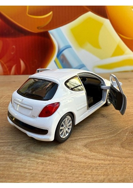 Peugeot 207 Diecast Model Araba Oyuncak Metal Model Araba Peugeot 207 Açılan Kapılar fiyatları
