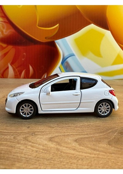 Peugeot 207 Diecast Model Araba Oyuncak Metal Model Araba Peugeot 207 Açılan Kapılar fırsatları