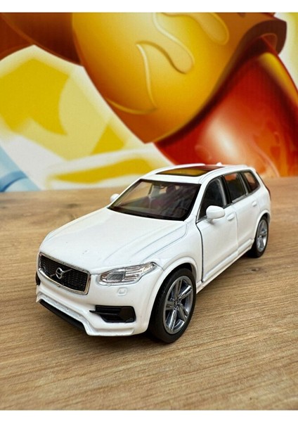 2015 Model Volvo XC90 Diecast Model Araba Çekbırak Açılan Kapılar Welly Diecast Metal Model Araba