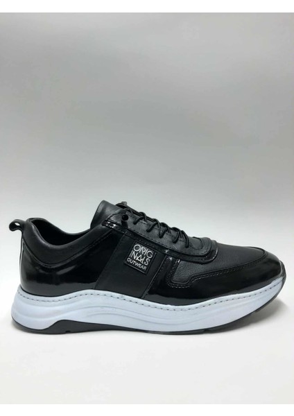 Hakiki Deri Hafif Taban Spor Model Geniş Kalıp Büyük Numara (45-46-47-48..) Erkek Ayakkabı C-89250247BYKR