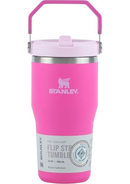 The Iceflow Flip Straw Pembe Termos (10-13425-046) indirimleri