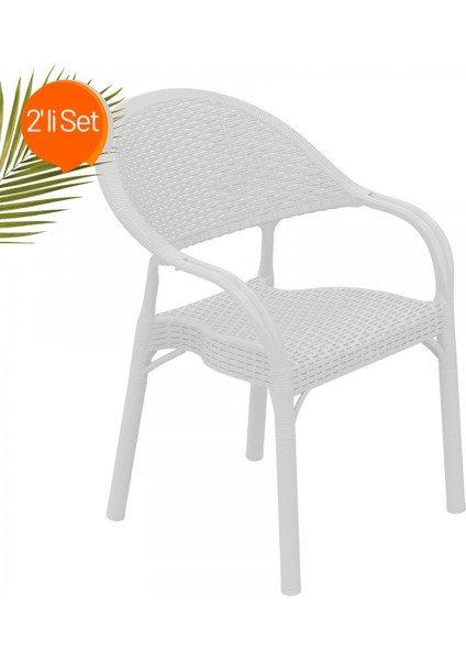Holiday Bambu Sandalye 2’li Set
