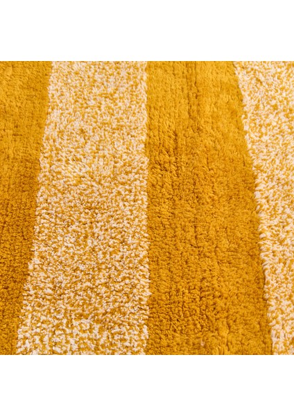 Soft Tufting Vira Banyo Paspası - Ekru / Hardal - 60X90 cm modelleri