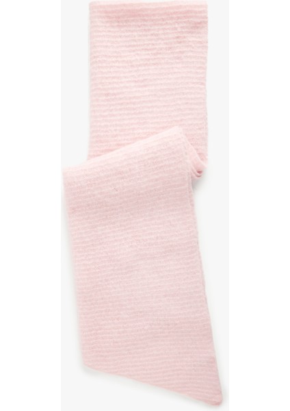 Yumuşak Dokulu Basic Uzun Atkı