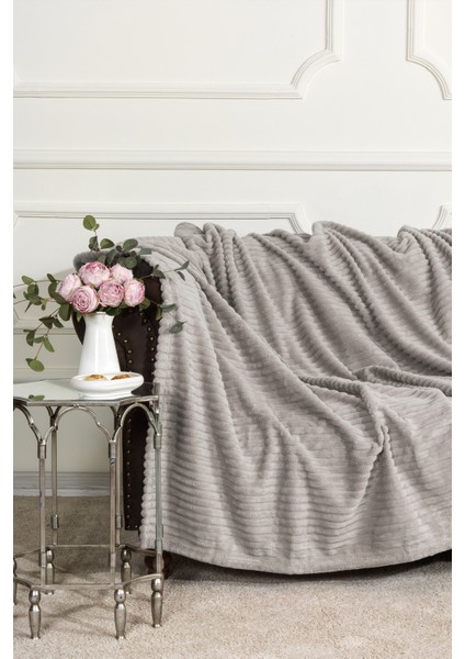 Anna Battaniye Çift Kişilik Wellsoft (180X220 Cm) Taş Rengi fırsatları