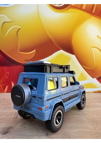 Mercedes G63 Müzikli Işıklı Lüks Jeep Açılan Kapılar Brabus Mercedes G63 Arazi Aracı Kırılmaz 17CM fırsatları