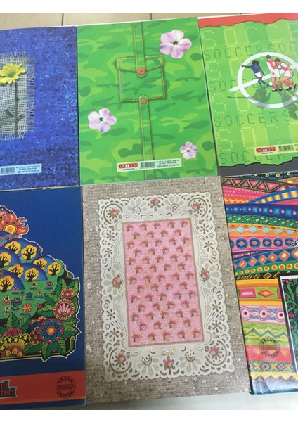 120 Yaprak A-4 Metod Defter Düz Çizgisiz 10 Adet Set